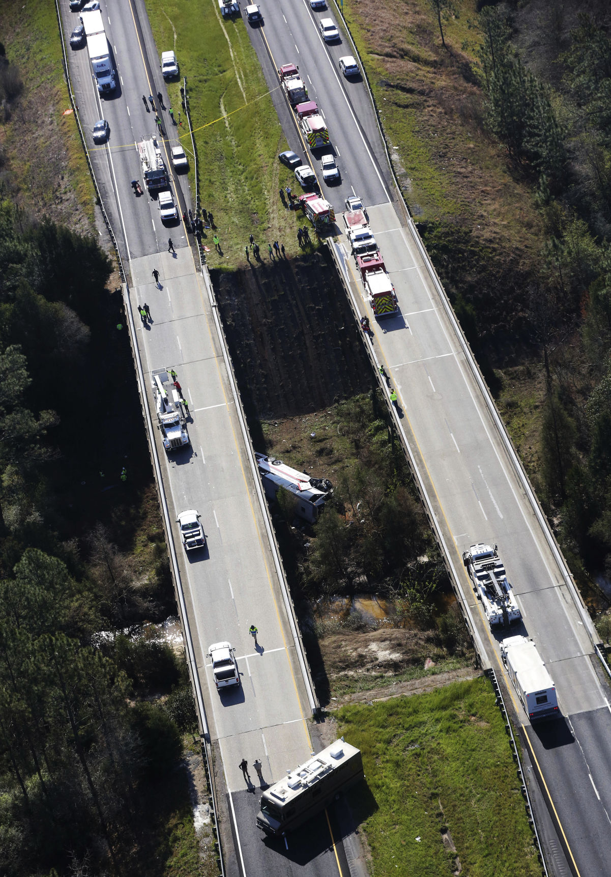 Tour Bus Crash